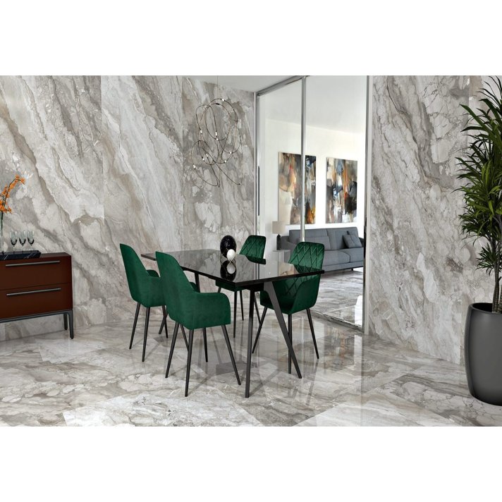 E-Tile Rialto hoogglans vloertegel 120x260 Cenere