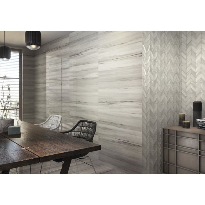 Baldocer Riverdale hoogglans vloertegel 60x60 Ash