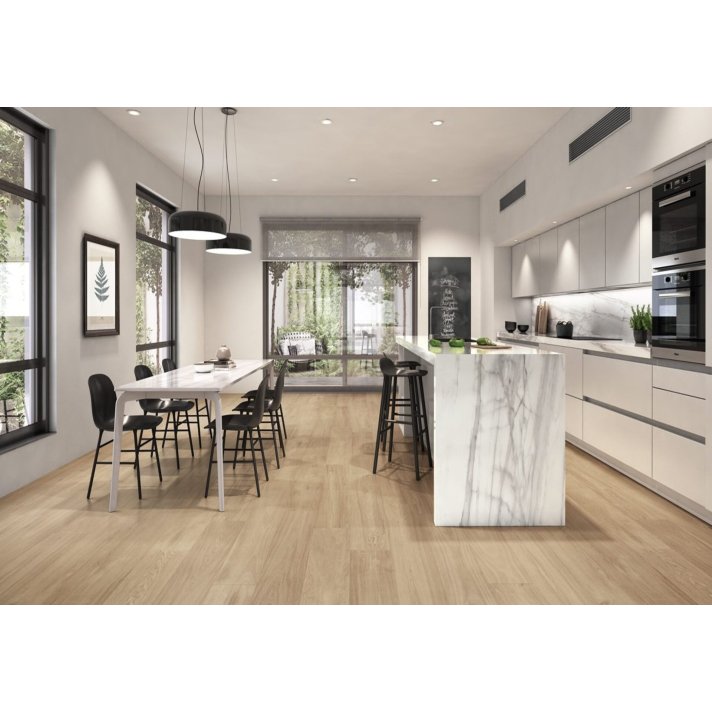 E-Tile Supreme houtlook tegel 20x120 Castano