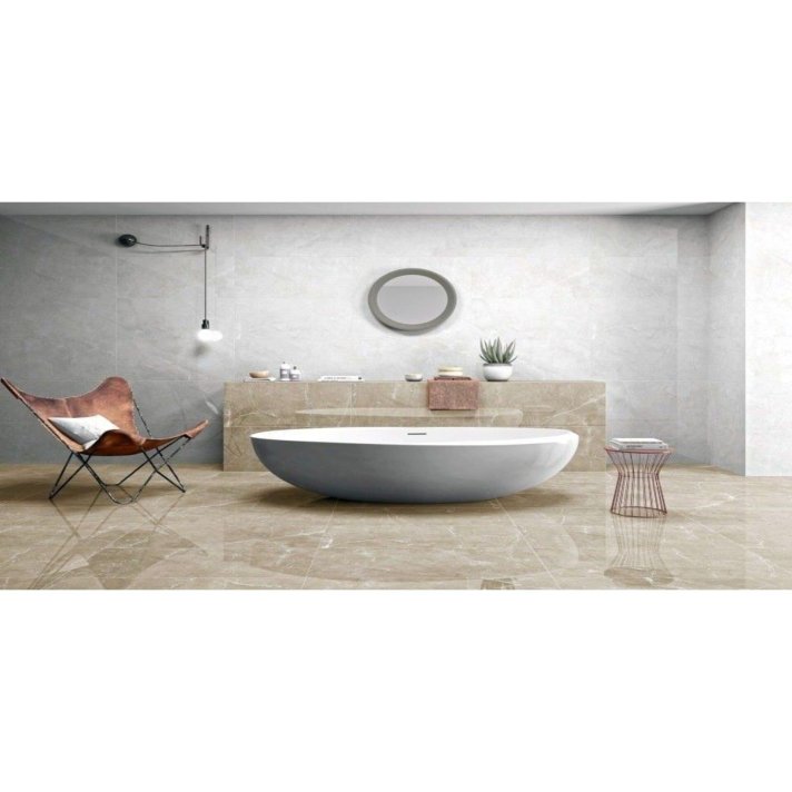 B2.2 Navarti Tekali hoogglans vloertegel 60x60 Miel