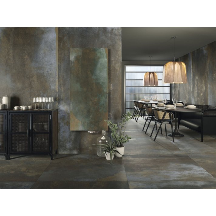 500 x 1200 -  750 watt | Tegel Radiator Metallic