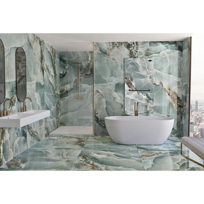 500 x 1200 -  600 watt | Elektrische Tegel Radiator Onyx