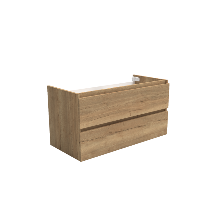 Sani DeLuxe Trendline basic onderkast met greeplijst in korpus kleur 100 Natural Oak
