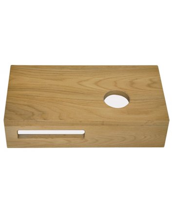 Oak planchet 40 x 21 x 10 cm rechts