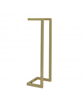 Sani DeLuxe Handdoekenhouder staal Goud Geborsteld 60x15x15 cm
