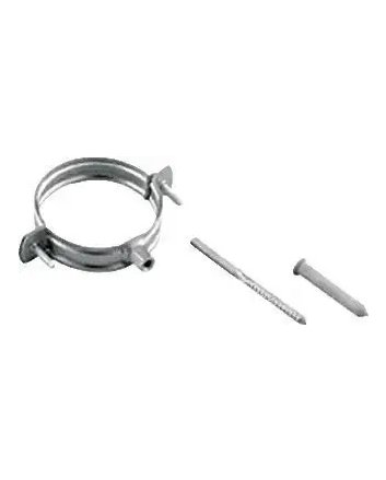 Alu-Fix Beugel Ø80 mm Zwaar met Pen M8 x 90 mm