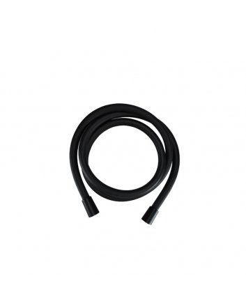 Sani DeLuxe Doucheslang PVC mat zwart 150 cm