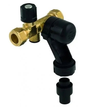 Bonfix Inlaatcombinatie 15 x 15 mm Knel 8 bar 52805