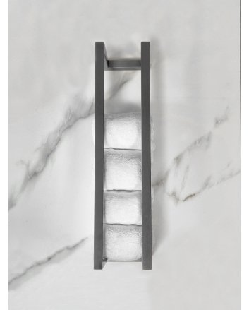 Loft handdoekrek 50 x 12.5 x 12.5 cm gunmetal
