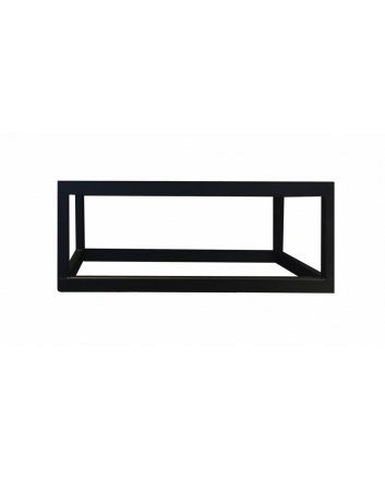 Sani DeLuxe Fontein Frame staal Mat Zwart 40x22x15 cm