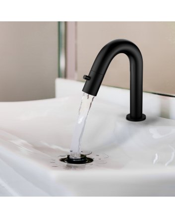 Eco Elegance Koudwaterkraan 1/2 - Mat Zwart