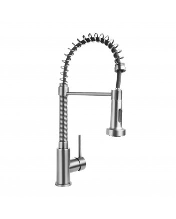 Eco Elegance Keukenkraan Met Uittrekbare Sproeikop - Chroom