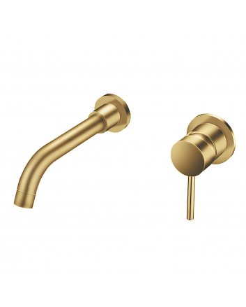 Eco Elegance Inbouw Wastafelmengkraan - Geborsteld Goud