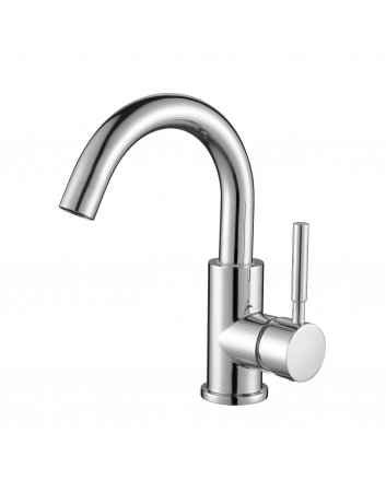 Eco Elegance Ensy Wastafelmengkraan Met Draaibare Uitloop - Chroom