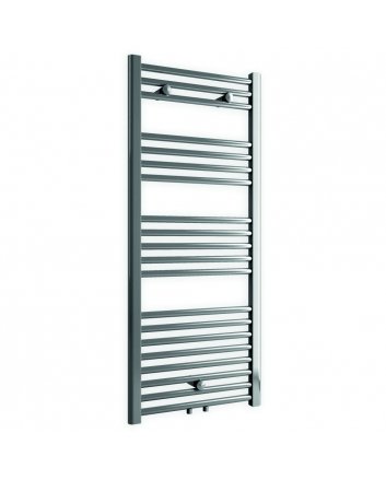 600x1000 - 667 Watt | Handdoekradiator Chroom Zij- & Middenaansluiting