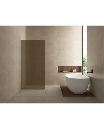 Slim glasplaat 900 x 2000 x 8 mm nano vintage brons glas