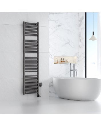 Elara elektrische radiator Smart WiFi 181,7 x 45 cm gunmetal