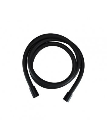 Sani DeLuxe Doucheslang PVC mat zwart 150 cm