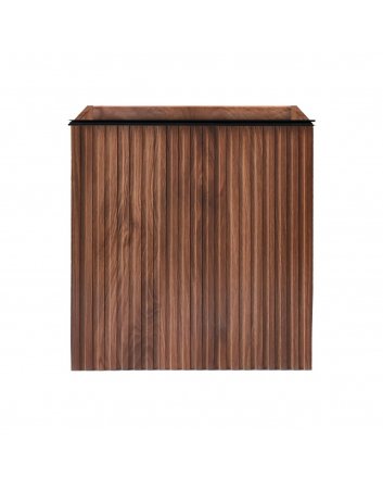 Eco Elegance Onderkast Met Verticaal Reliëf, Soft-Close