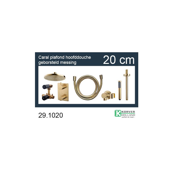 one-pack inbouwthermostaatset rond type 401 GM (20cm)