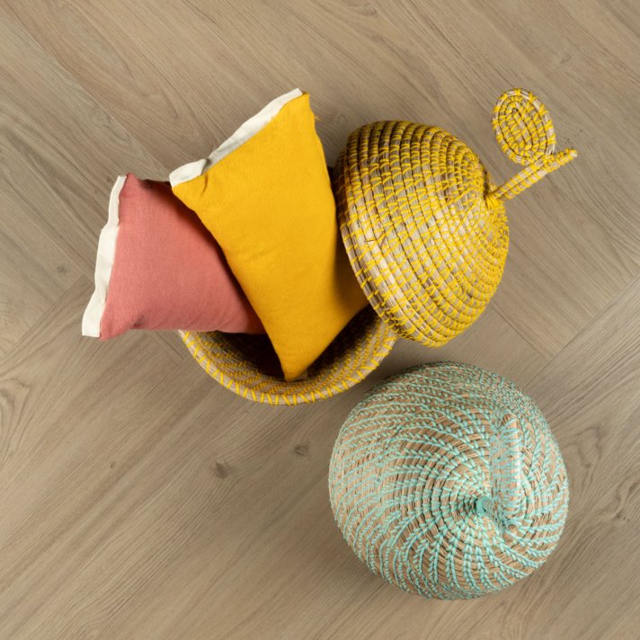 Douwes Dekker Ambitieus visgraat plak pvc - panna cotta