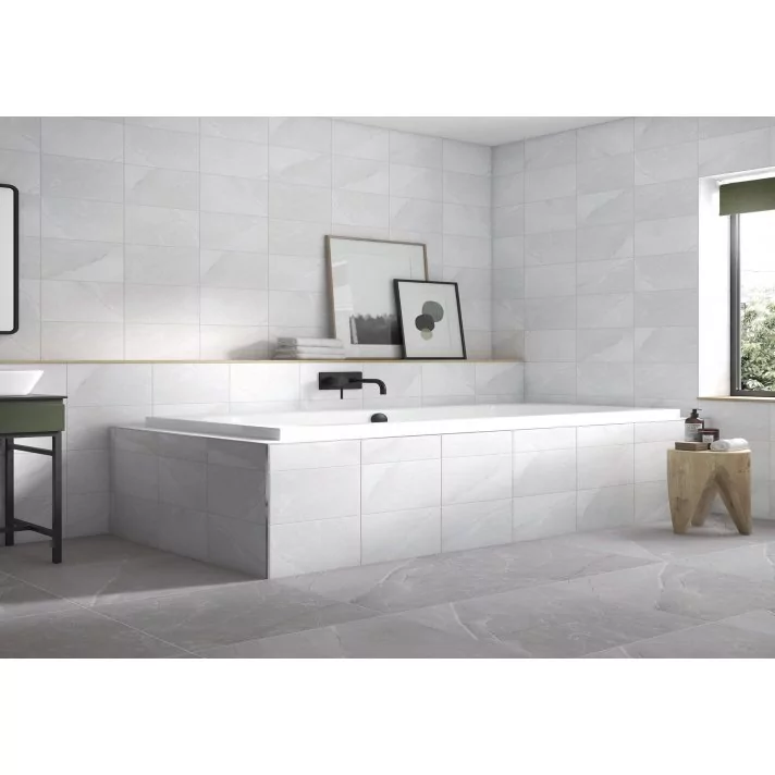 Alaplana Bodo vloertegel mat-60x60-White