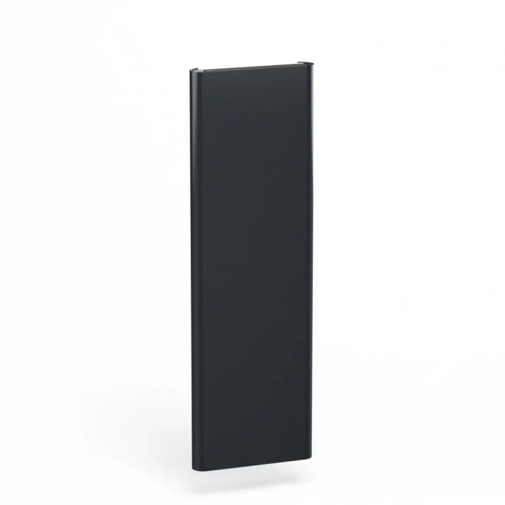 500x2000 T20 – 2512 watt | Ronde Zijkanten | Curved Verticale Radiator Antraciet