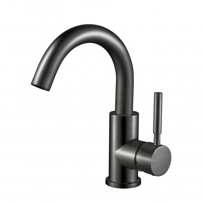 Eco Elegance Ensy Wastafelmengkraan Met Draaibare Uitloop - Gunmetal Grijs