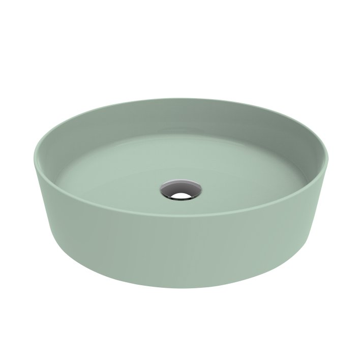 Hugo & Müeller Loop Opbouw Waskom (45cm) - Nijl Groen
