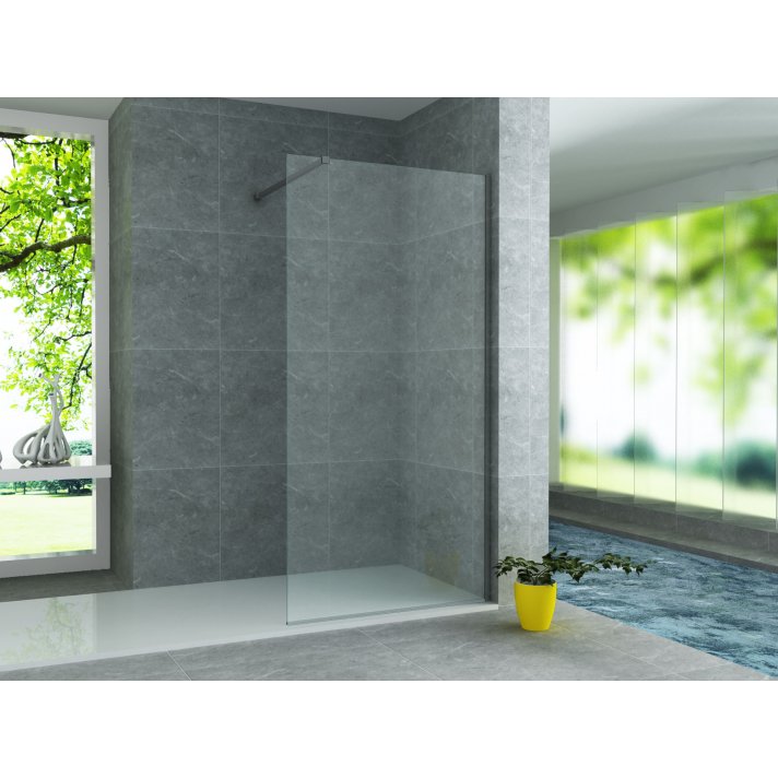 Eco Elegance Glazen Inloopdouchewand 8mm (90x200cm) - Zonder Bevestigingen