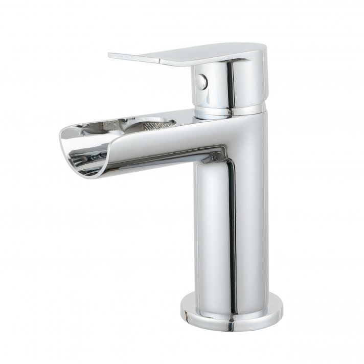 Eco Elegance Waterval Wastafelmengkraan - Chroom