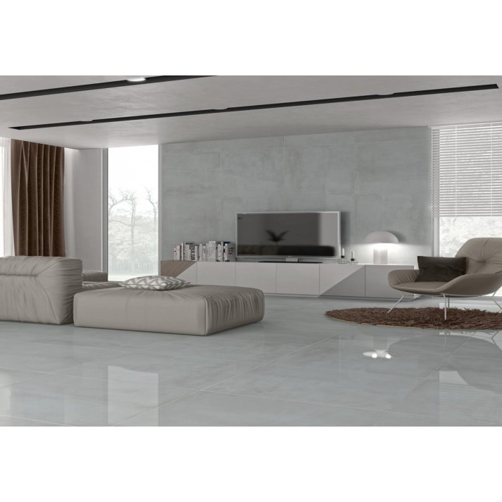 B1.3 Navarti Elder hoogglans vloertegel 45x90 Perla