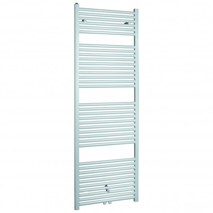 600x1600 - 1072 Watt | Handdoekradiator Wit Zij- & Middenaansluiting