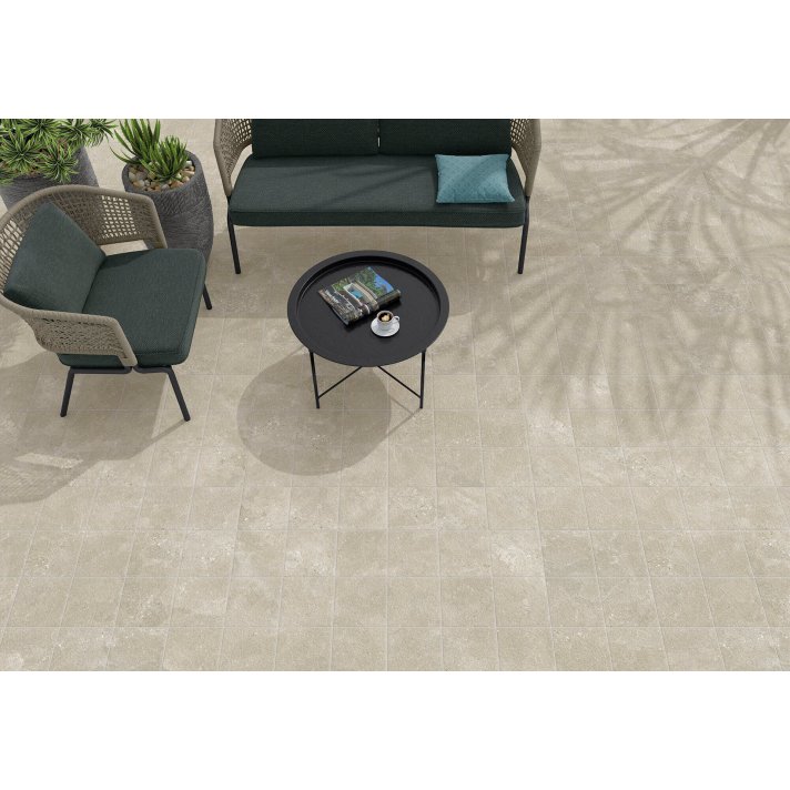 Navarti Street terrastegel mat 20x20 Beige