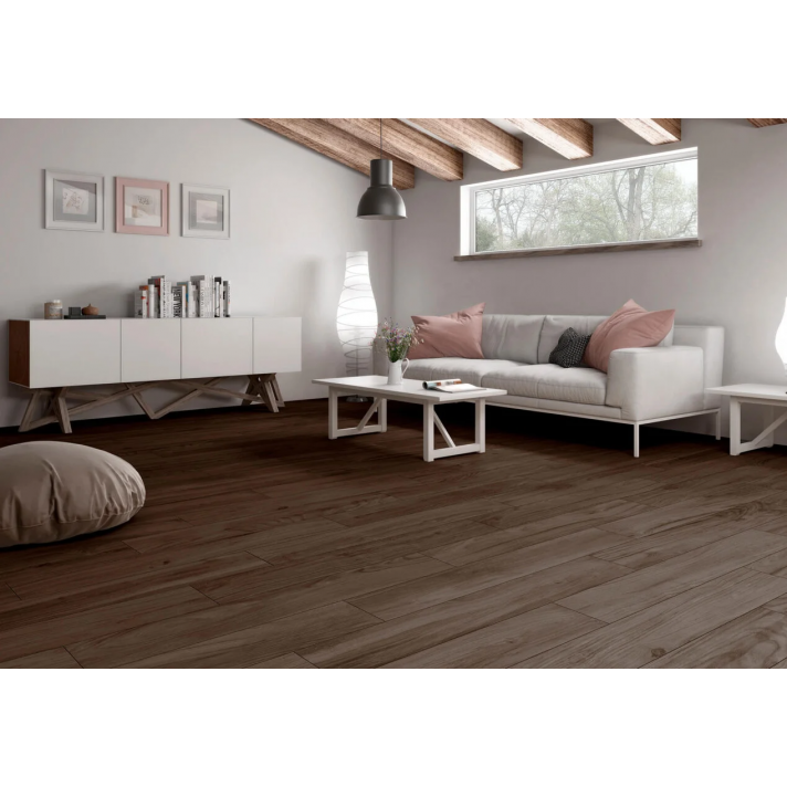 Navarti Bolzano vloertegel mat 25x150 coffee