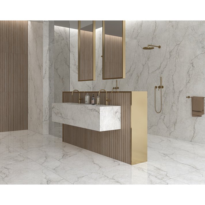 Ecoceramic Precious hoogglans vloertegel 30x60 natural