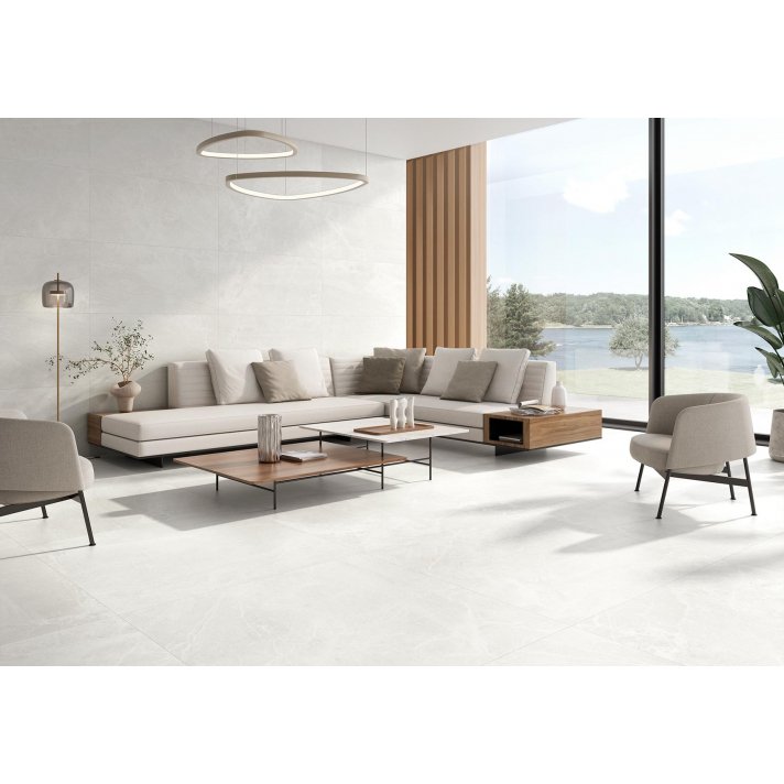 ITT Burlington vloertegel mat 120x120 white