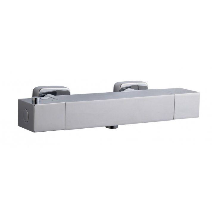 Rombo thermostatische douchemengkraan chroom