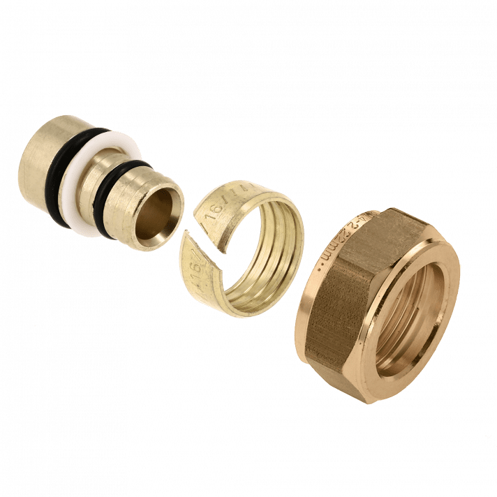 Bonfix Messing Knelset | 16 voor in knelhuis 15