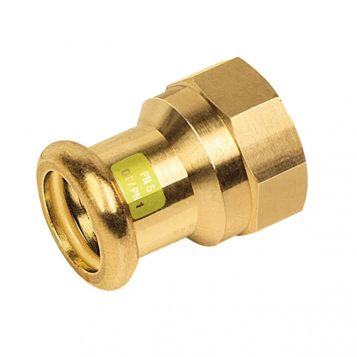 Bonfix Roodkoper Binnendraad x Press schroefbus (gas) | 1 x 35