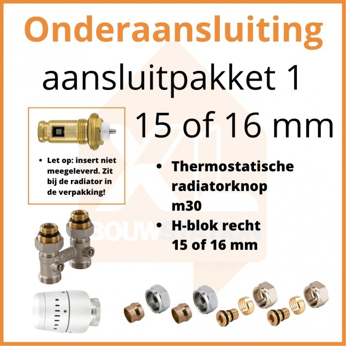 Eco 8 Thermostatisch aansluitpakket 1