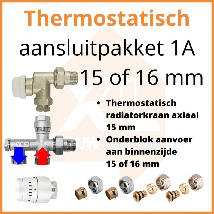 Eco 4 Thermostatisch M30 aansluitpakket 1A