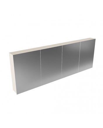 Mondiaz Cubb spiegelkast 200x70x16cm kleur linen met 4 deuren