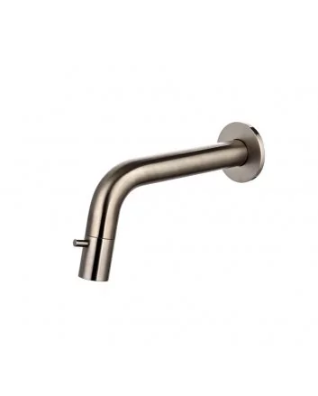 Sani DeLuxe Fonteinkraan inbouw rond inkortbaar Gun Metal