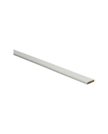 Plakplint eiken beige wit | 2.4 meter