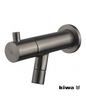Amador fonteinkraan met muurbevestiging Kiwa 1/2'' gunmetal
