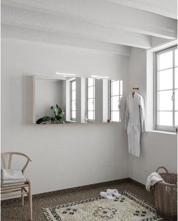 Mondiaz Cubb spiegelkast 150x70x16cm kleur linen met 3 deuren