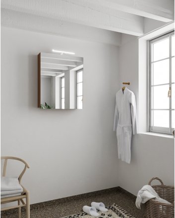 Mondiaz Cubb spiegelkast 60x70x16cm kleur rust met 1 deur