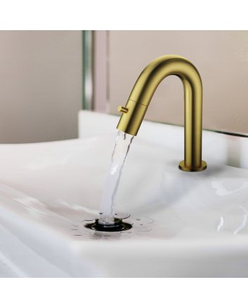 Eco Elegance Koudwaterkraan 1/2 - Geborsteld Goud
