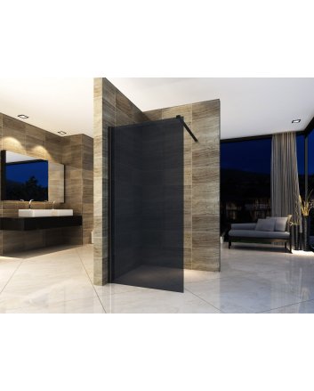 Eco Elegance Inloopdouchewand Rookglas 8mm (120x200cm)